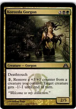 MTG Korozda Gorgon Dragon's Maze Uncommon #78 - Image 1
