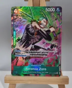 Roronoa Zoro (OP13-037) TR Treasure Rare One Piece TCG English - Image 1