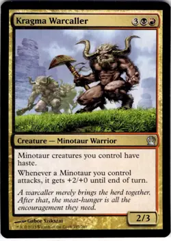 MTG Kragma Warcaller Theros Uncommon #195 - Image 1