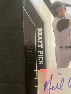2004 Donruss Elite Extra Edition Neil Walker Auto 228/1343 #228 Blue ink (RC) 2B - Image 2