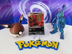 Pokemon TCG Scizor 205/197 Obsidian Flames Illustration Rare M/NM UK seller - Image 1