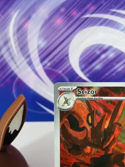 Pokemon TCG Scizor 205/197 Obsidian Flames Illustration Rare M/NM UK seller - Image 4