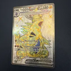 Tyranitar ex 211/197 Sv03: Obsidian Flames Holo - English - Pokemon TCG - NM - Image 1
