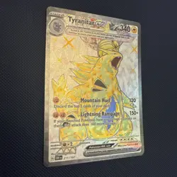 Tyranitar ex 211/197 Sv03: Obsidian Flames Holo - English - Pokemon TCG - NM - Image 2