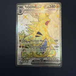 Tyranitar ex 211/197 Sv03: Obsidian Flames Holo - English - Pokemon TCG - NM - Image 3