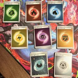 Pokemon Basic Energy Holo Card Lot English - MEE & SVE - Image 1