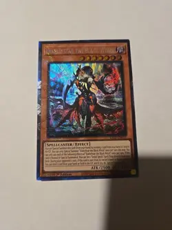 Yu-Gi-Oh Diabellstar the Black Witch 1st Edition Collector Rare Card RA03-EN032 - Image 1