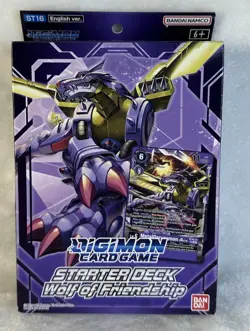 NEW Digimon Card Game Starter Deck Wolf of Friendship ST-16 English Bandai Namco - Image 1
