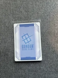 Gundam Card Game GD01-067 LR+ Foil Rare Gundam Aerial Rebuild NM Mint condition - Image 2