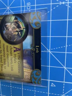 Legend Of Zelda Enterplay Trading Card 2016 Link Gold Foil G1 - Image 4