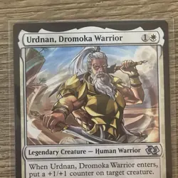 NMT MTG Urdnan, Dromoka Warrior (Anime) Foundations Jumpstart Regular White Card - Image 2
