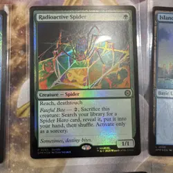 Magic The Gathering Spider-Man Marvel 10 Card Foil Lot Unplayed Mtg (4) - Image 4