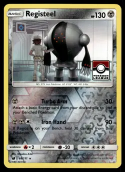 Registeel 068/111 League & Championship Cards Pokemon - Image 1