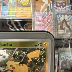 Pokemon Pikachu ASC 055/217 Stamped Basic Holo 70 HP English 2026 kamonabe Card - Image 3