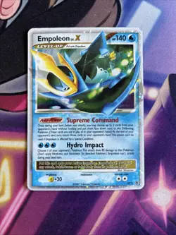 Empoleon LV.X - DP11 - Pokemon Diamond & Pearl Promo Ultra Rare Card HP/DMG - Image 1