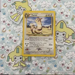 Furret - 35/111 - Neo Genesis - WOTC Wizards of the Coast - Pokemon TCG Card - Image 1