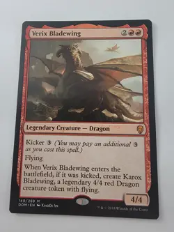 MTG Dominaria DOM Verix Bladewing - Image 1