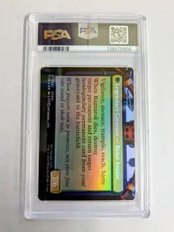 MTG FINAL FANTASY BORDERLESS FOIL Fang, Fearless l'Cie PSA GRADE 10 - Image 2