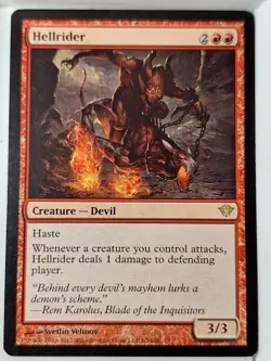 Hellrider - Dark Ascension - Magic the Gathering MTG Nice! - Image 1