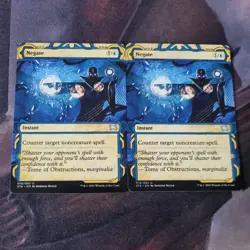 MTG 2 X Negate 018 - Strixhaven: Mystical Archive [STA] - Uncommon - 2 Copies - Image 1