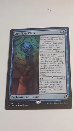 MTG Artificer Class Rare CLB 0663 Baldur's Gate Magic the Gathering - Image 1