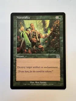 Naturalize - MTG Onslaught - LP - Image 1