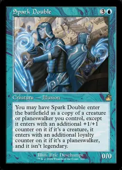 1 x Spark Double - Retro Frame - Ravnica Remastered - NM-Mint - MTG - Image 1