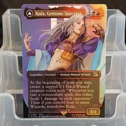 Magic: The Gathering Kuja Genome Sorcerer Trance Kuja Fate Defied FFIX Foil - Image 1