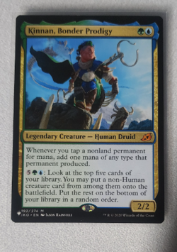 KINNAN, BONDER PRODIGY - The List - MTG Mythic #192 - Magic: The Gathering - Image 1