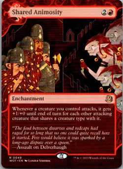 Shared Animosity R Wilds of Eldraine: Enchanting Tales 49 LP - Image 1