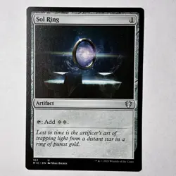 Magic The Gathering SOL RING Commander: Innistrad: Midnight Hunt Near Mint - Image 1