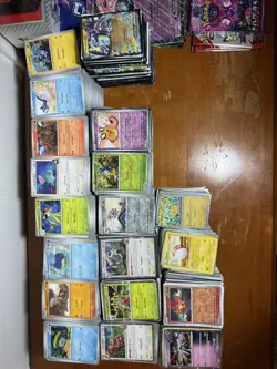 pokemon card bulk lot 500 Cards With Mystery Gift - Image 1