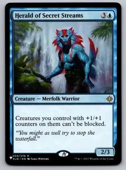Herald of Secret Streams 059/279 Rare The List Reprints Magic: The Gathering NM - Image 1