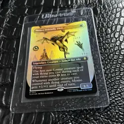 Momo, Friendly Flier (Borderless) Avatar: The Last Airbender Foil - Image 2