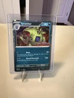 Pokemon Tyranitar 135/193 Scarlet & Violet Paldea Evolved Holo Promo 180 HP - Image 1