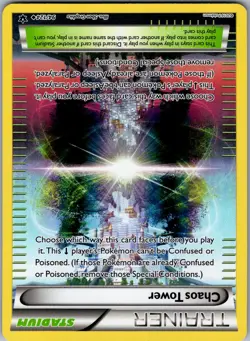 Chaos Tower 94/124 Uncommon Fates Collide Pokemon Near Mint - Image 1