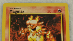 Pokemon TCG Magmar Base Set 36/102 Uncommon Non Holo Vintage 1999 - Image 2