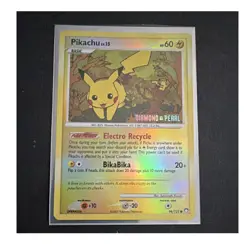 Pokemon Pikachu Promo Holo Diamond & Pearl 2007 94/123 Card - Image 1