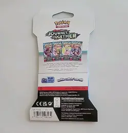 Pokemon Scarlet and Violet Journey Together TCG Sleeved Booster Pack - Image 2