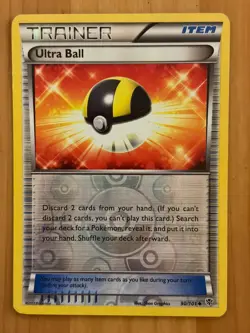 Ultra Ball 90/101 Reverse Holo LP - Plasma Blast 2012 - Pokemon TCG - Image 1