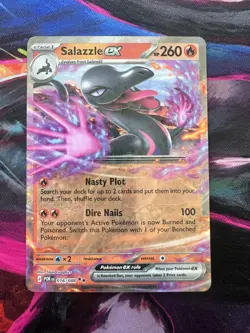 Salazzle ex 016/088 Me03: Pokemon Perfect Order Holo NM - Image 1