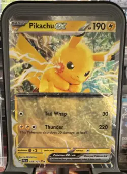 Pokemon Pikachu EX Sv: Prismatic Evolutions 028/131 Holo Double Rare 190 HP - Image 1