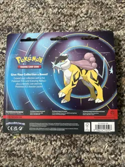 Pokemon TCG Raikou 2 Pack Blister Mega Evolution & Phantasmal Flames - Image 2
