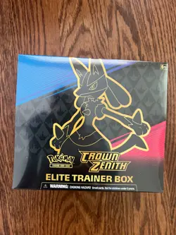 Pokemon TCG: Crown Zenith Elite Trainer Box SEALED - Image 1