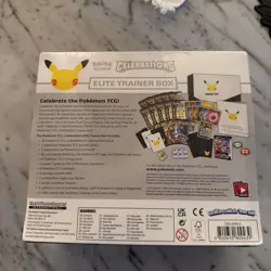 Pokemon TCG Celebrations Elite Trainer Box 25th Anniversary ETB Factory Sealed - Image 3