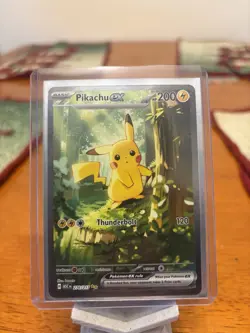 Nintendo Pikachu EX 276/217 Holo 200 HP Pokemon TCG Card ASC Set English - Image 1