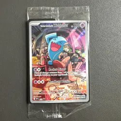 Pokemon Destined Rivals Team Rocket’s Wobbuffet Promo Card - Sealed NM - Image 1