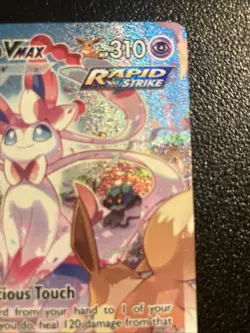Pokemon TCG Sylveon VMAX Alt Art Secret Card 212/203 Evolving Skies - Image 3