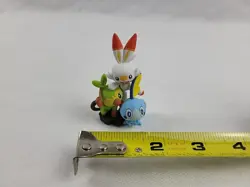 Pokemon TCG Sword & Shield Collection Figures Grookey Scorbunny Sobble Galar - Image 2