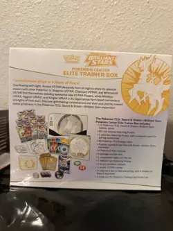 Pokemon TCG Brilliant Stars Pokemon Center Elite Trainer Box - Image 2